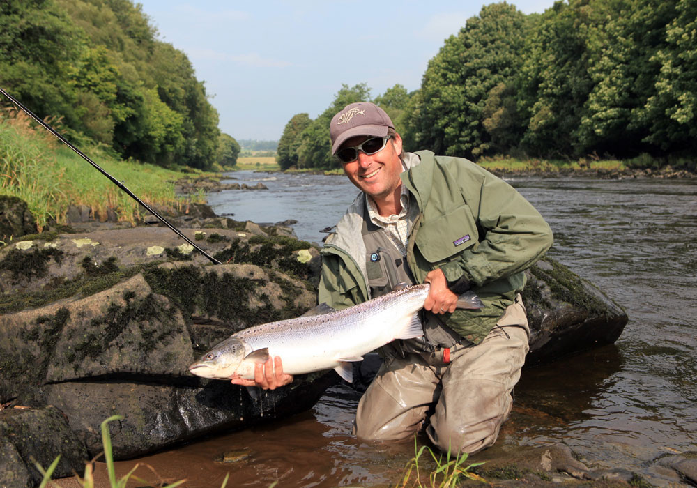 Salmon Angling on the River Finn, Co Donegal 