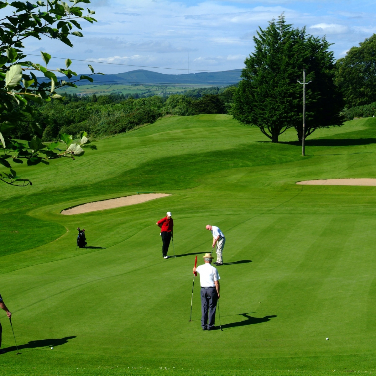 golf golfing newtownstewart course 18 hole