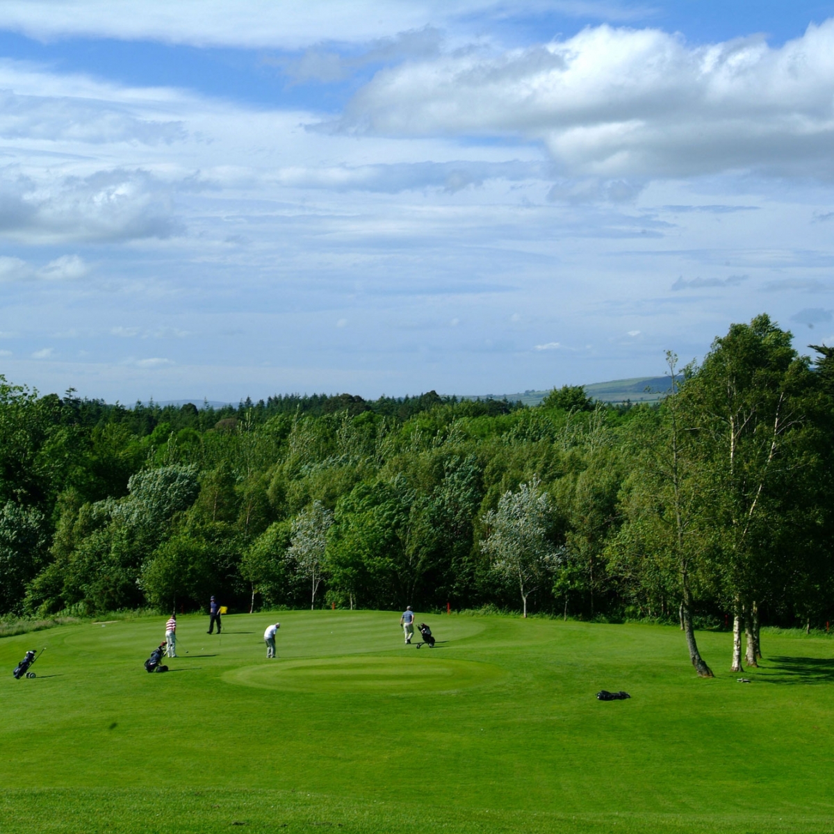 golf golfing newtownstewart course 18 hole