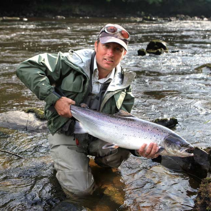 Irish Salmon Fishing River Mourne Foyle